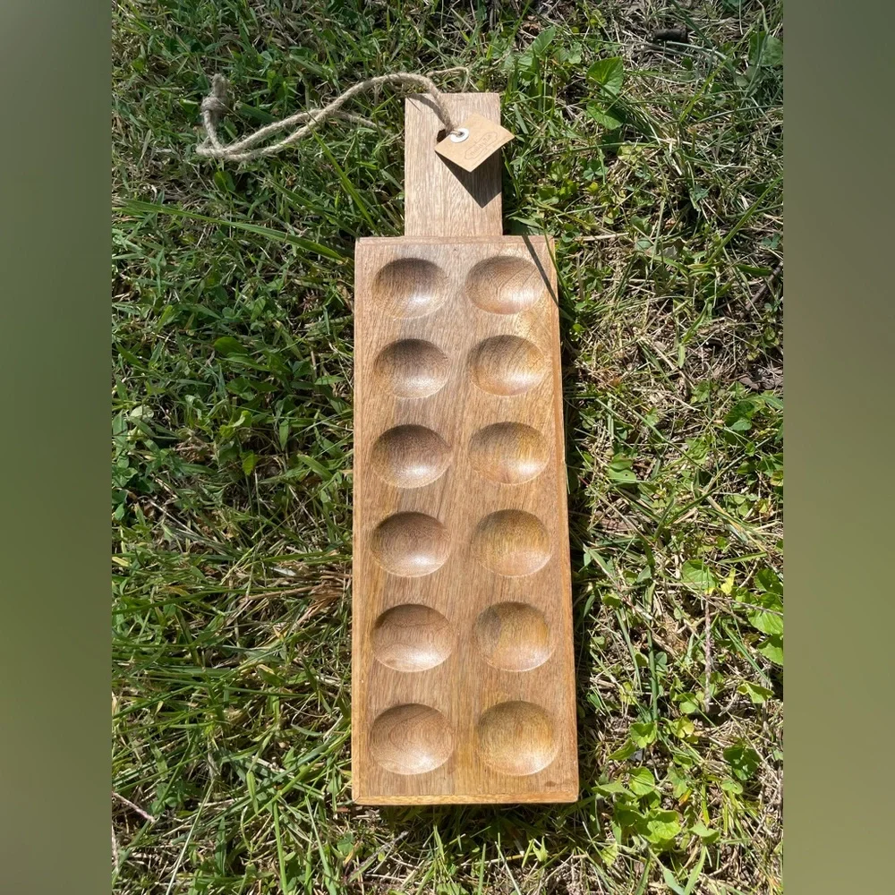 Mudpie Rustic Wooden Egg Tray